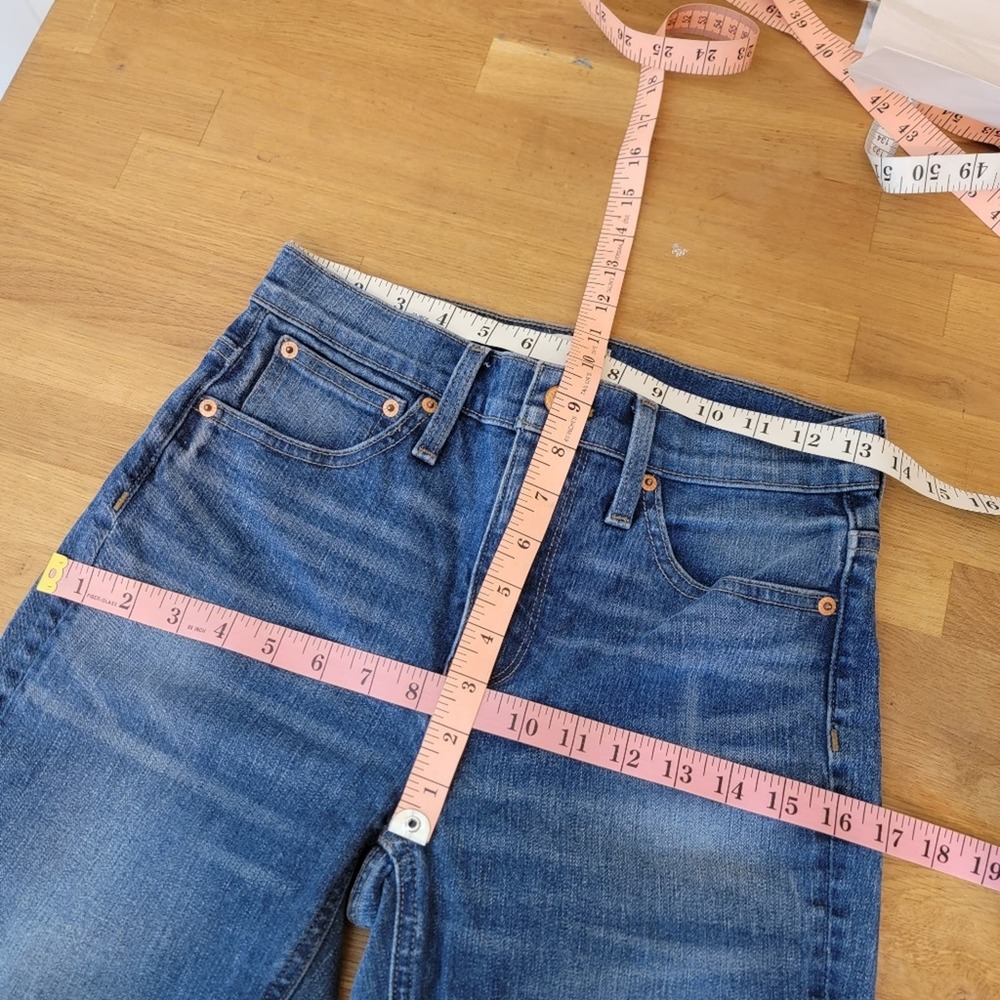 J Crew 9" Billie Demi Boot Crop Jean In Homestead Wash 26 - Picture 12 of 14